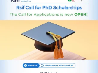 Fully Funded Regional Scholarship and Innovation Fund (Rsif) PhD Scholarships 2024