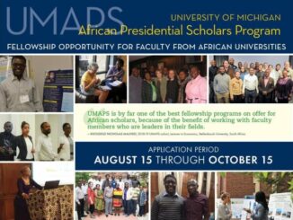 Fully Funded University of Michigan African Presidential Scholars (UMAPS) Program 2025