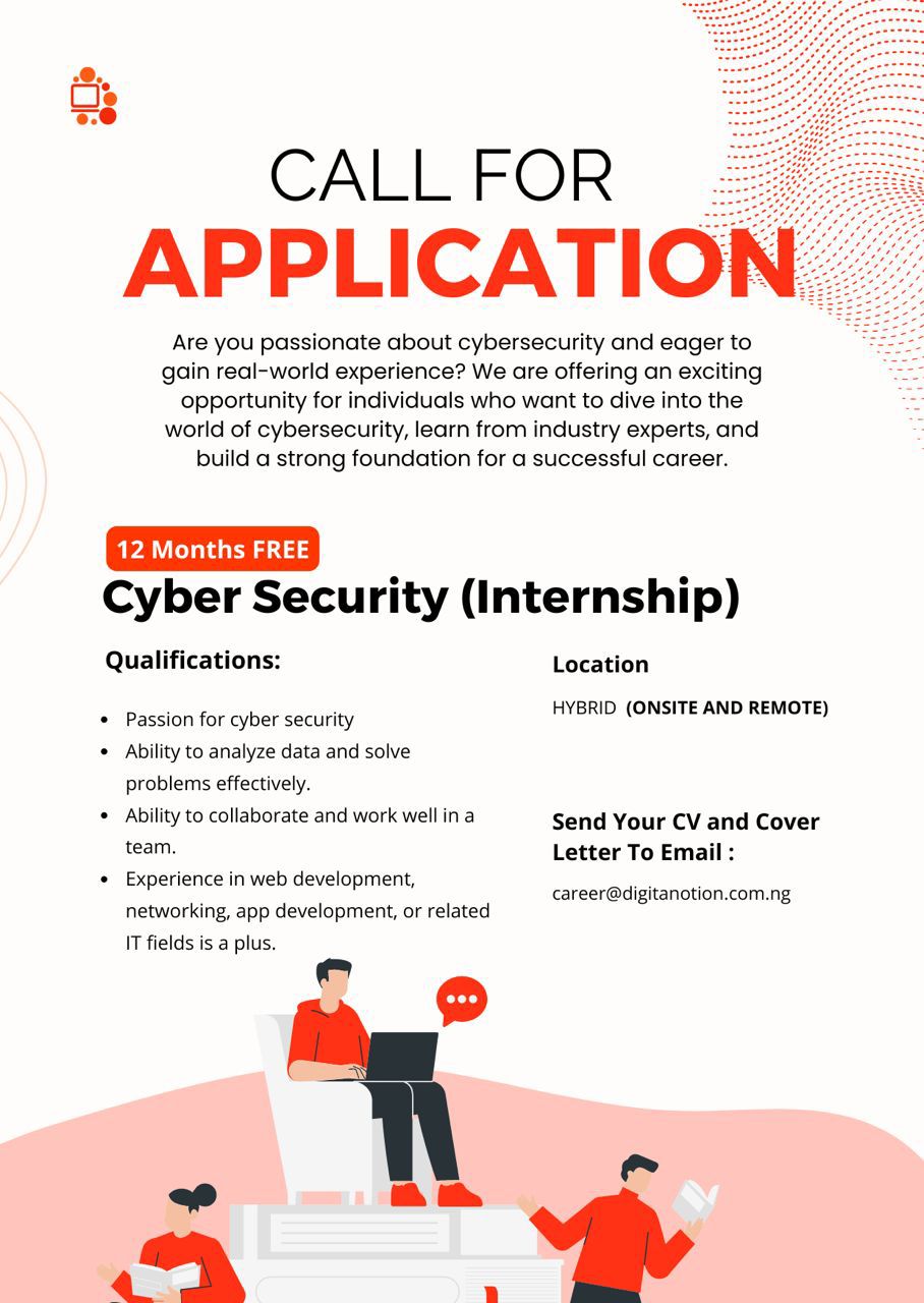 DigitaNotion: Cybersecurity Internship