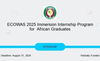 ECOWAS Immersion Internship Program 2025 | for African Graduates