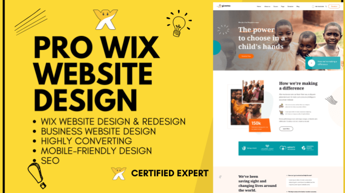 Call for Application: Remote Wix Website Designer