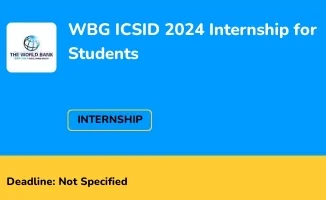 Call for Applications: World Bank Group/ICSID Internship