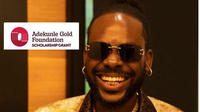 Fully Funded Adekunle Gold Foundation Scholarship For Africans