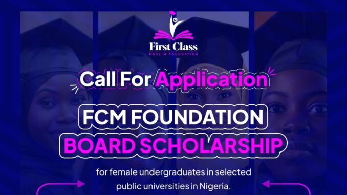 FCM Foundation Scholarship 2024 for Nigerian Female Students