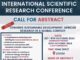 Call for Applications: International Scientific Research Conference (IASS) Conference 2024